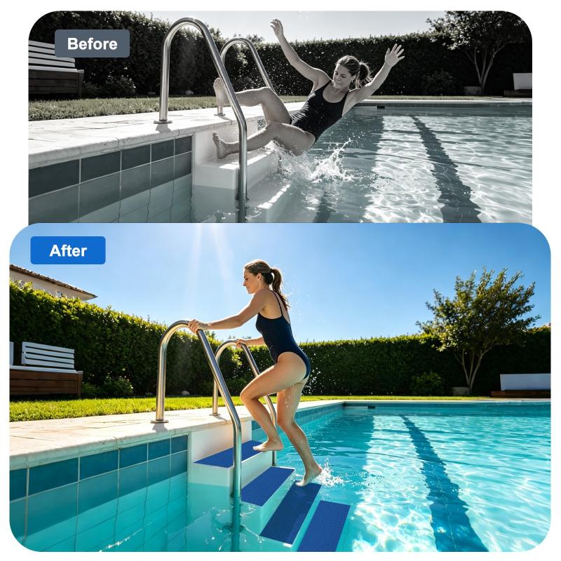 Home Bathroom Mats - Non-slip Pool Step Pad Swimming Pool