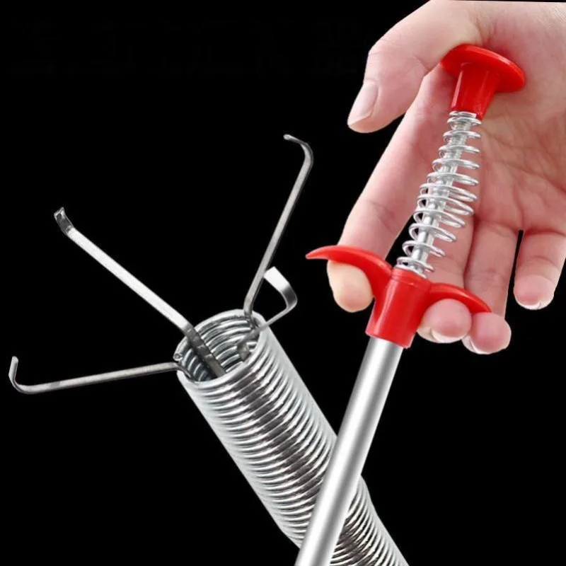 Home Bathroom Accessories - Hand Pinch Cleaning Sewer Pipe Plunger
