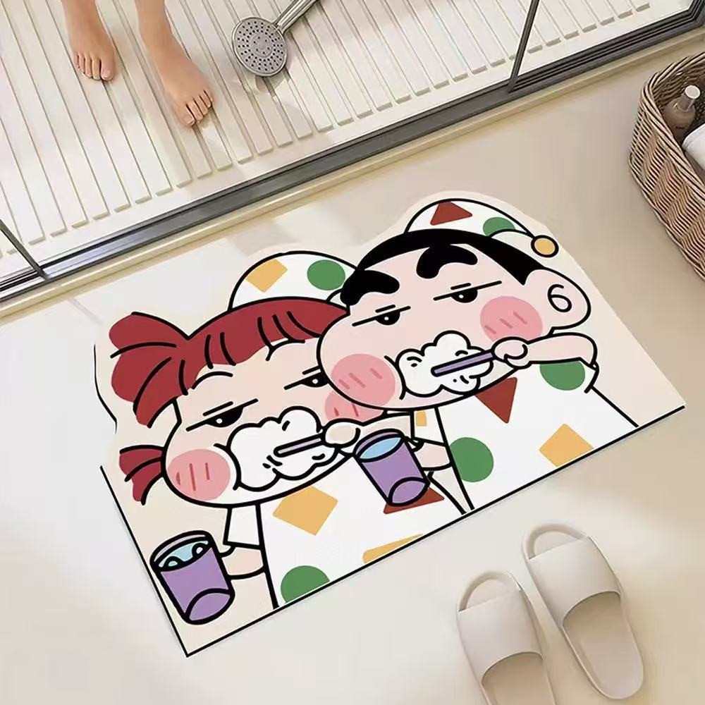 Home Bathroom Mats - Shower Room Water Uptake Mat Quick