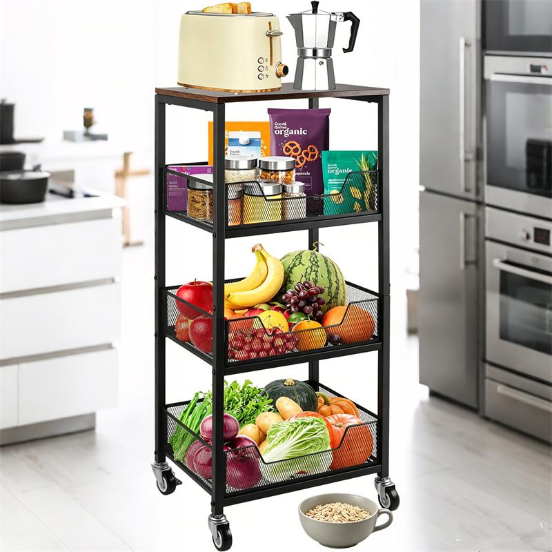 3-Tier Rolling Utility Cart St - đánh giá và giá Home Bathroom Accessories