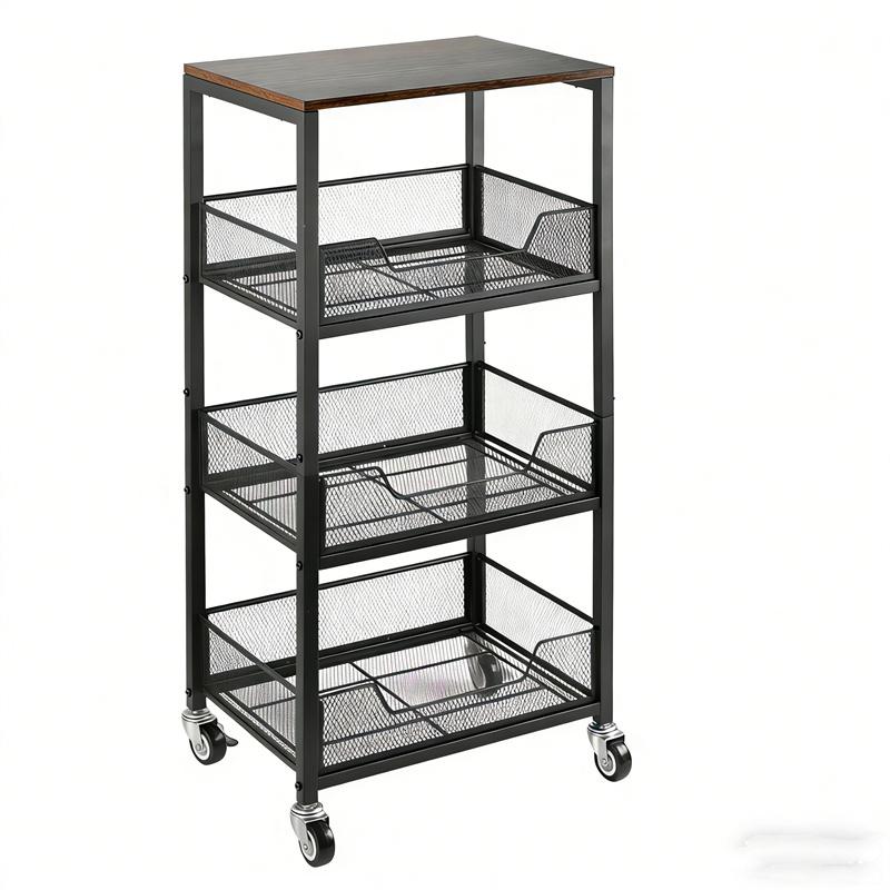 3-Tier Rolling Utility Cart St - đánh giá và giá Home Bathroom Accessories
