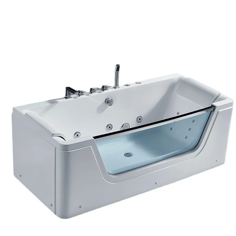 Smart Acrylic Jacuzzi Tub Doub - đánh giá và giá Home Bathroom Jacuzzi Tub