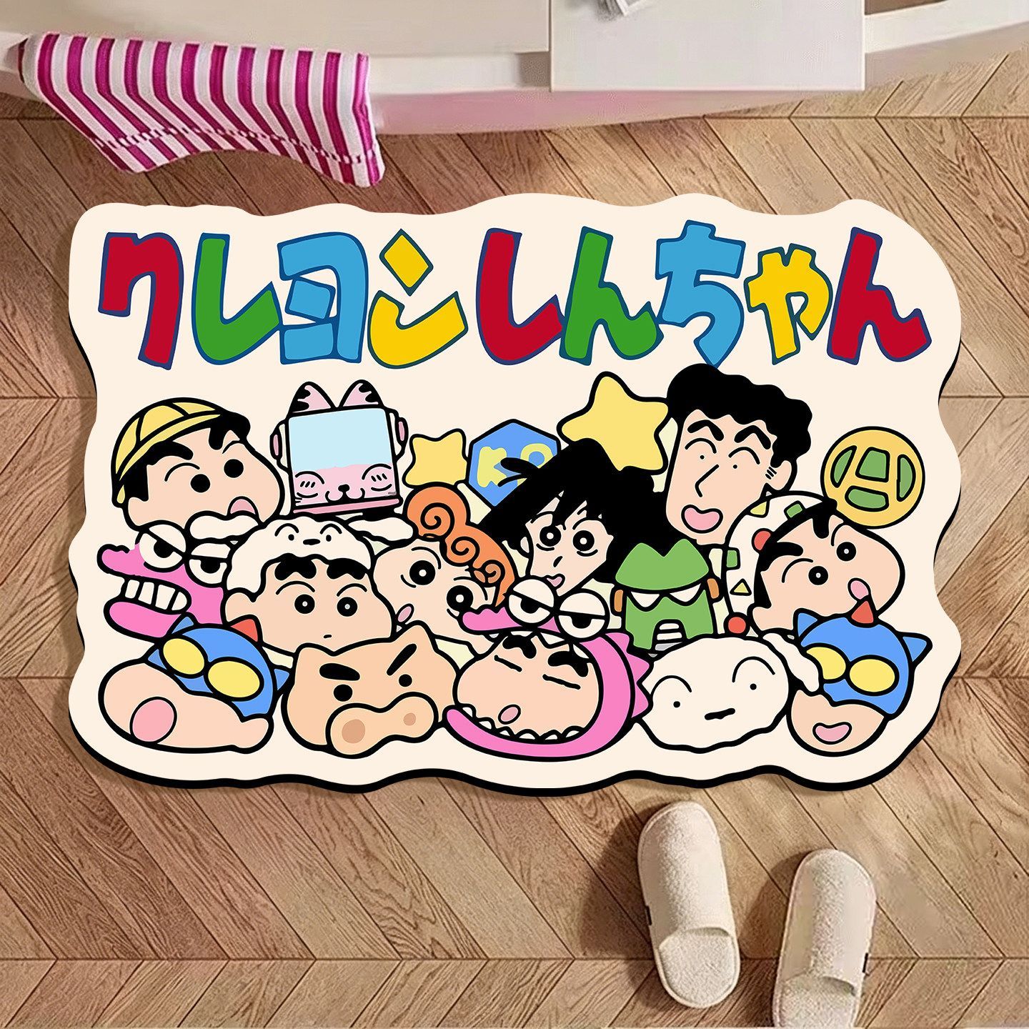 Crayon Shin‑chan Irregular Bat - đánh giá và giá Home Bathroom Mats