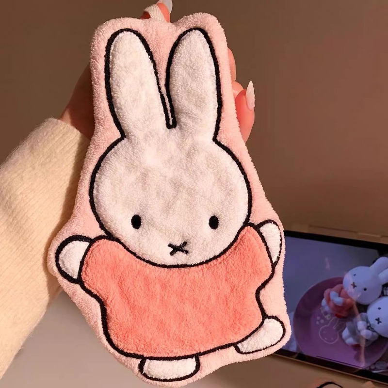 2Pcs/set Cute Miffy Towel Home - đánh giá và giá Home Goods Bathroom Sets