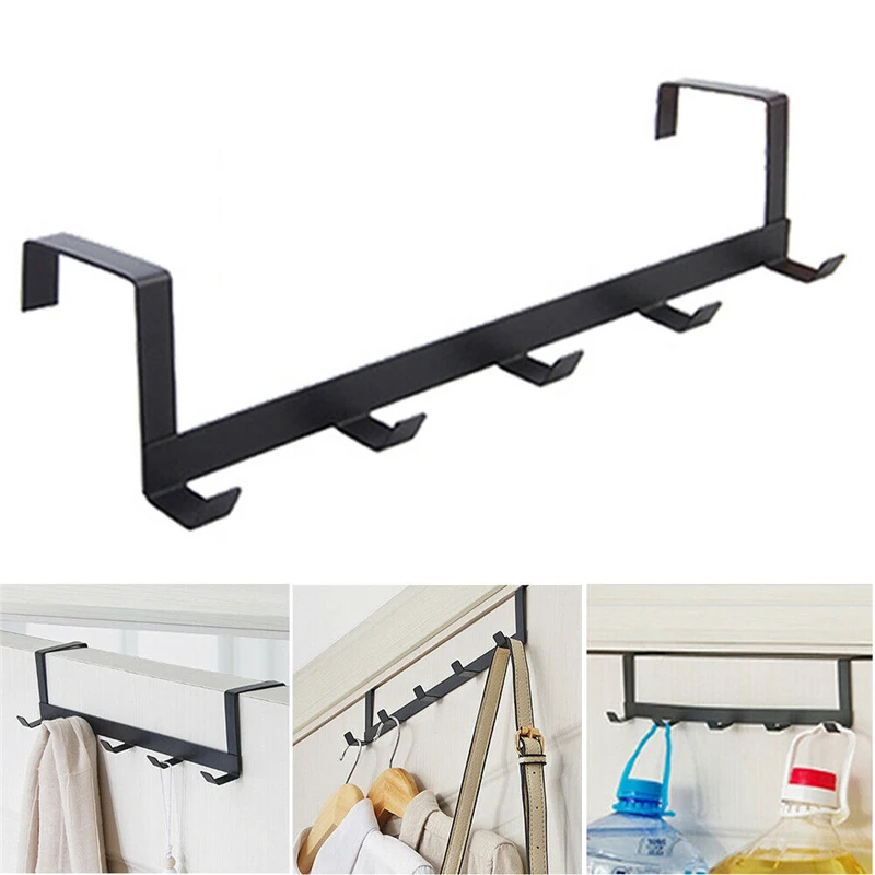 Hooks Over The Door 5 Hooks Ho - đánh giá và giá Home Goods Bathroom Storage