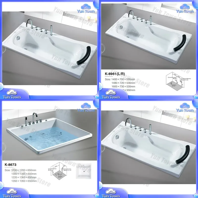 Single Soaking Hot Tub for Hom - đánh giá và giá Home Bathroom Jacuzzi Tub