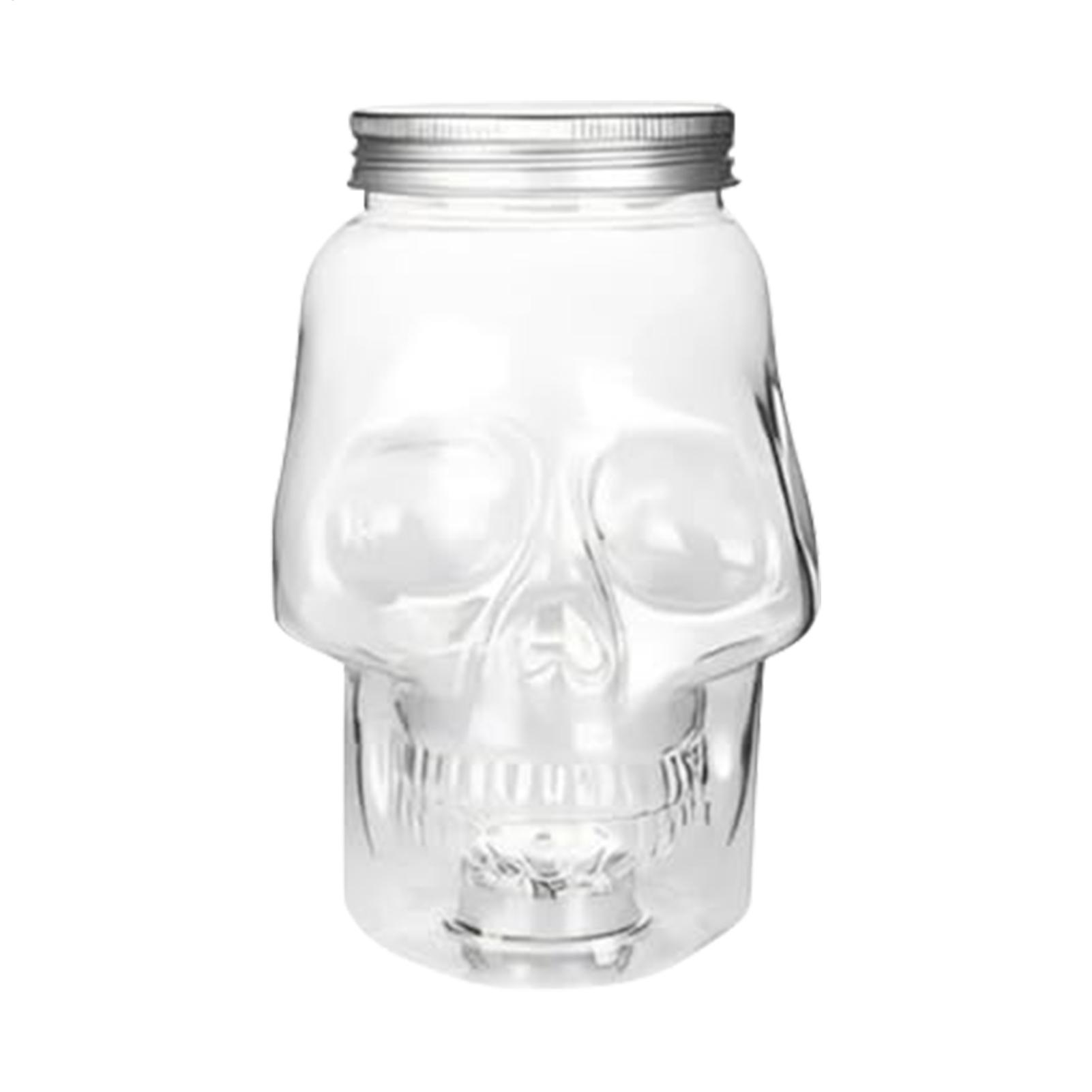 Skull Jars 500ml/800ml Reusabl - đánh giá và giá Bath Salts Jar