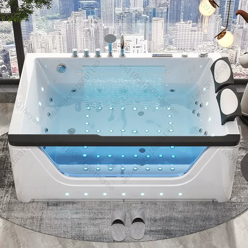 2 Person Acrylic Jacuzzi Hot T - đánh giá và giá Home Bathroom Jacuzzi Tub