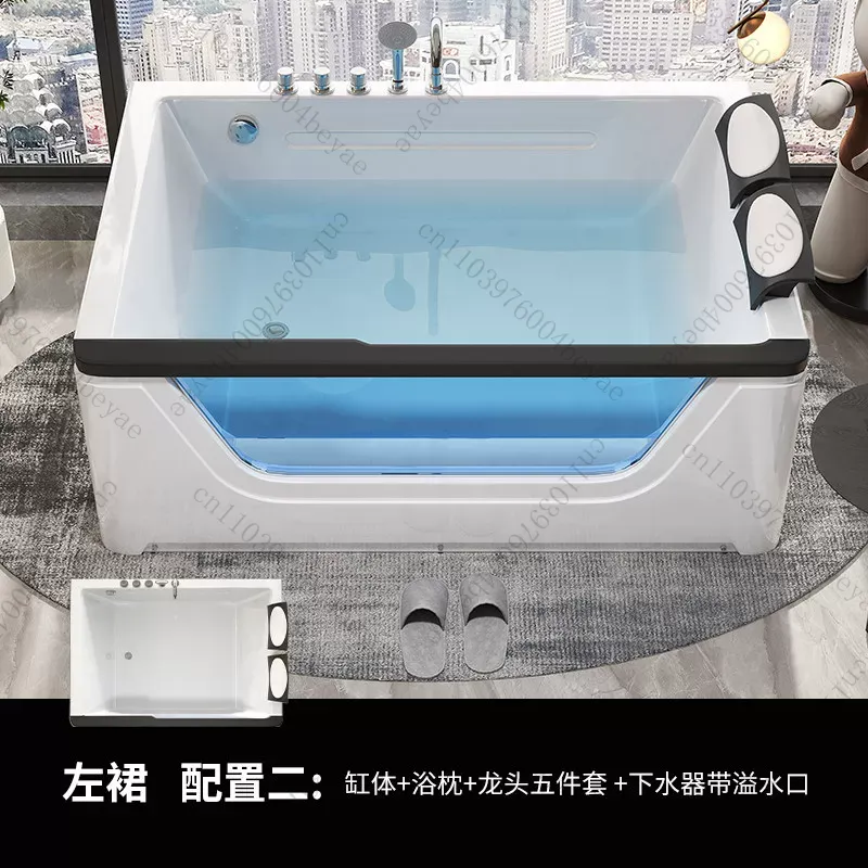 2 Person Acrylic Jacuzzi Hot T - đánh giá và giá Home Bathroom Jacuzzi Tub