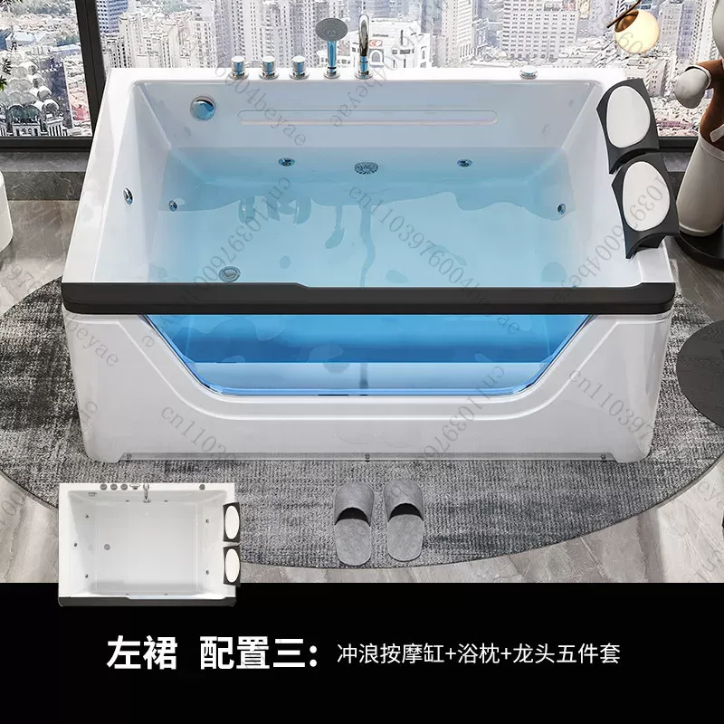 2 Person Acrylic Jacuzzi Hot T - đánh giá và giá Home Bathroom Jacuzzi Tub