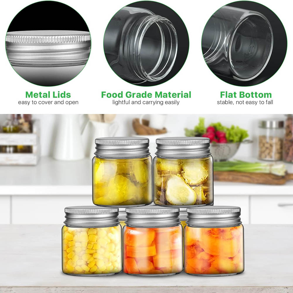 2oz Mini Mason Jars, Wide Mout - đánh giá và giá Bath Salts Jar