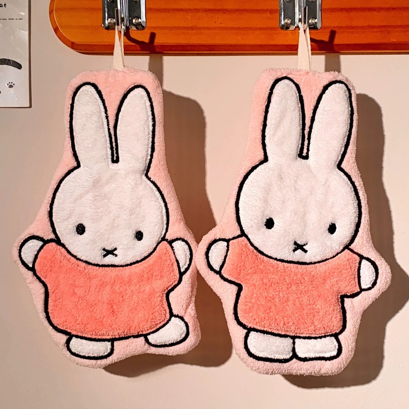 Miffy Rabbit Hand Towel Cute F - đánh giá và giá Home Goods Bathroom Sets