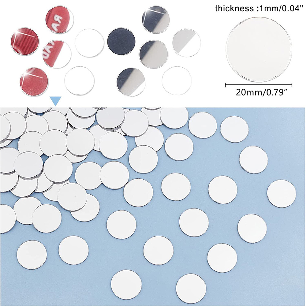 50PCS Round Mini Mosaic Tiles  - đánh giá và giá Home Theater Bathroom
