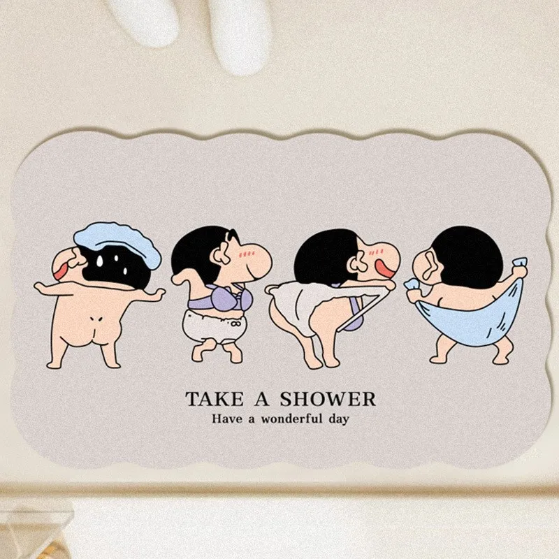 Cartoon Cute Crayon Shin-chan  - đánh giá và giá Home Bathroom Mats
