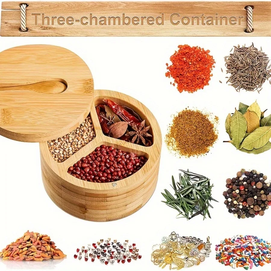 Bamboo Covered Wooden Spoon Se - đánh giá và giá Bath Salts Jar