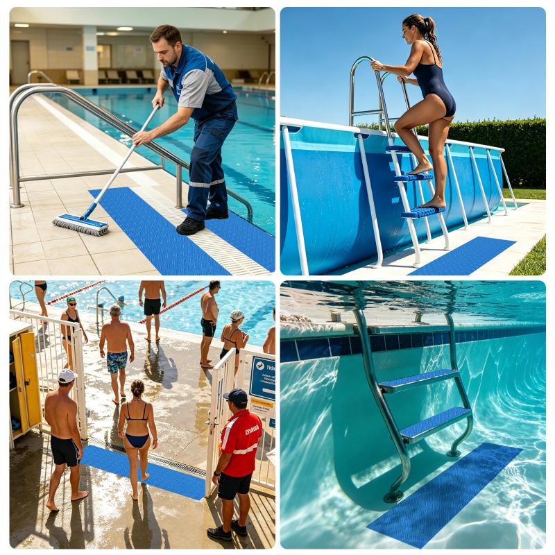 Non-slip Pool Step Pad Swimmin - đánh giá và giá Home Bathroom Mats