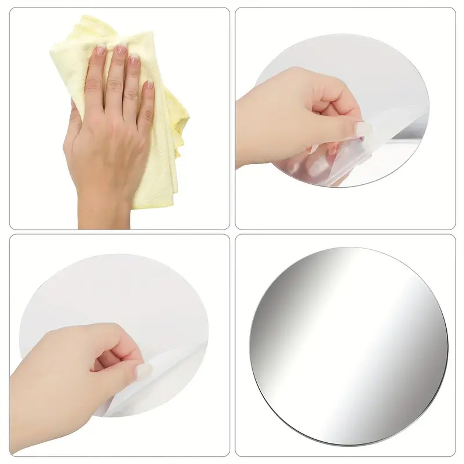 32 PCs 3D Acrylic Mirror Wall  - đánh giá và giá Home Theater Bathroom