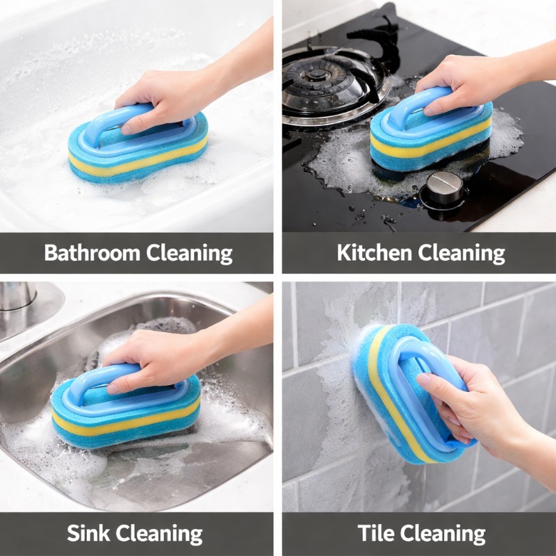 Household Cleaning Brush with  - đánh giá và giá Home Bathroom Accessories