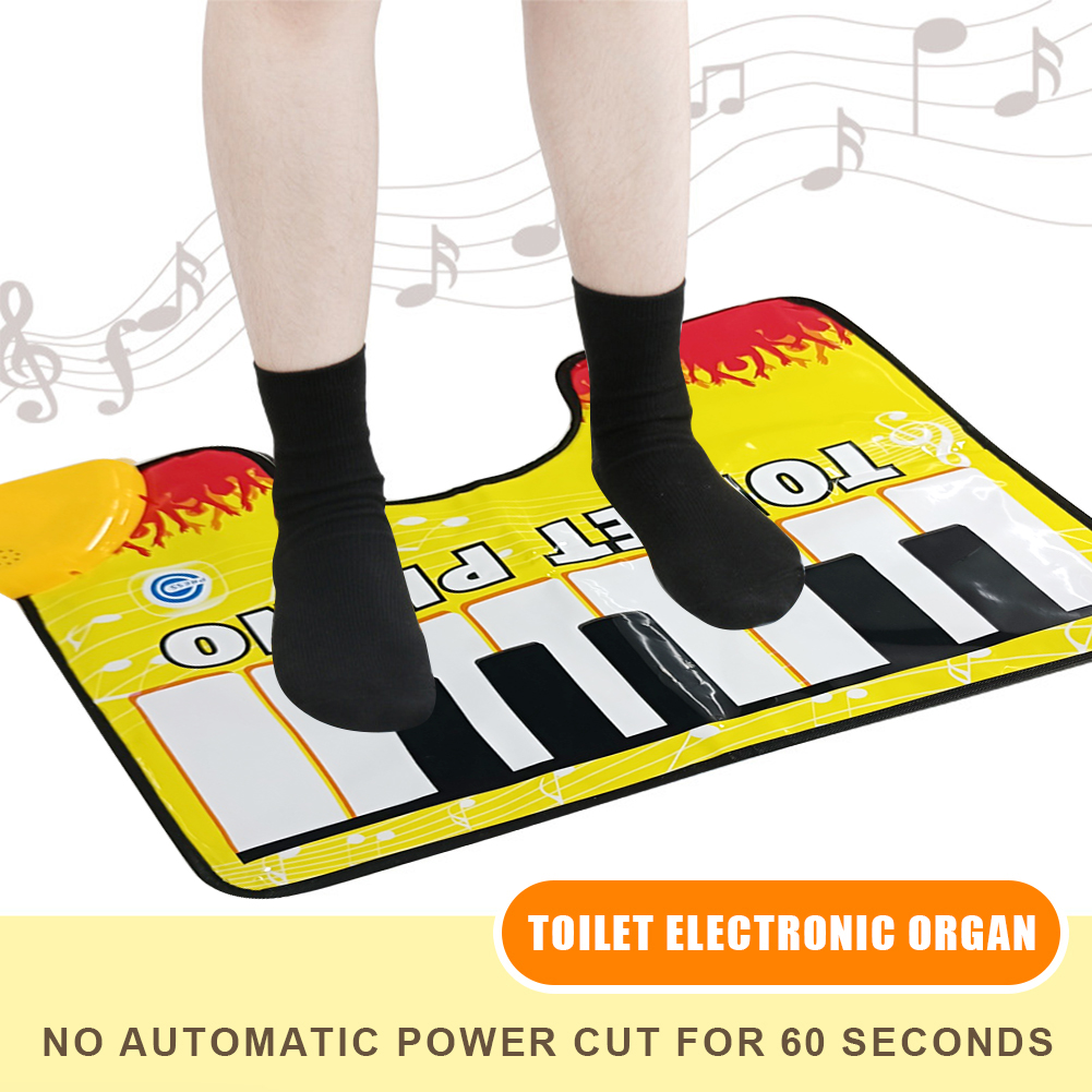 Toilet Piano Mat Novelty Potty - đánh giá và giá Home Bathroom Mats