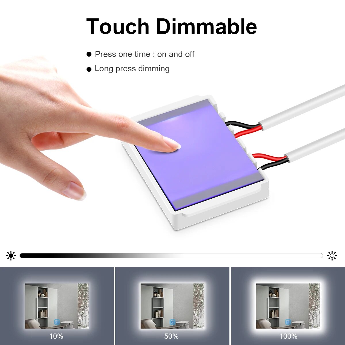 12V LED Dimmer Switch Capaciti - đánh giá và giá Home Theater Bathroom