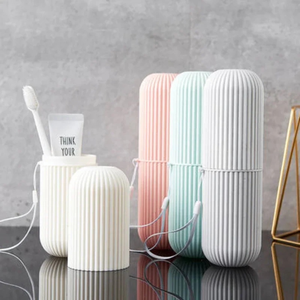 Travel Portable Toothbrush Cup - đánh giá và giá Home Goods Bathroom Storage
