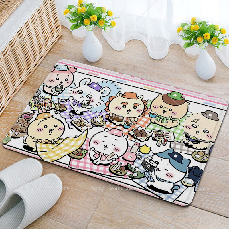 Anime Chiikawas Flannel Carpet - đánh giá và giá Home Bathroom Mats