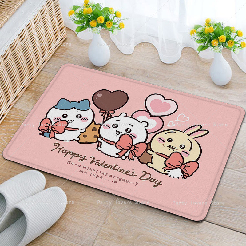 Anime Chiikawas Flannel Carpet - đánh giá và giá Home Bathroom Mats