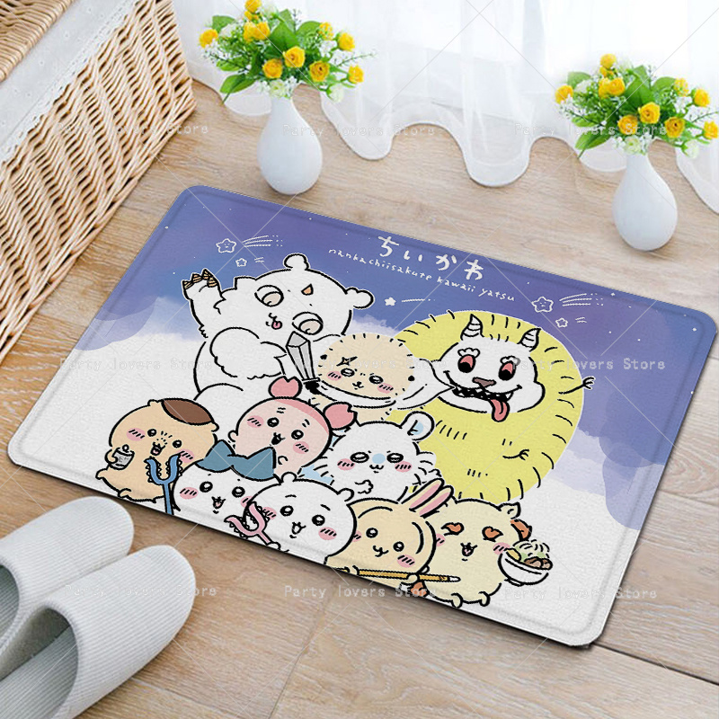 Anime Chiikawas Flannel Carpet - đánh giá và giá Home Bathroom Mats