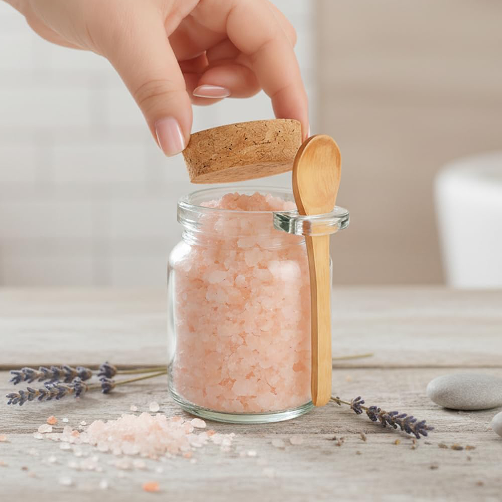 Sugar Scrub Containers, Bath S - đánh giá và giá Bath Salts Jar
