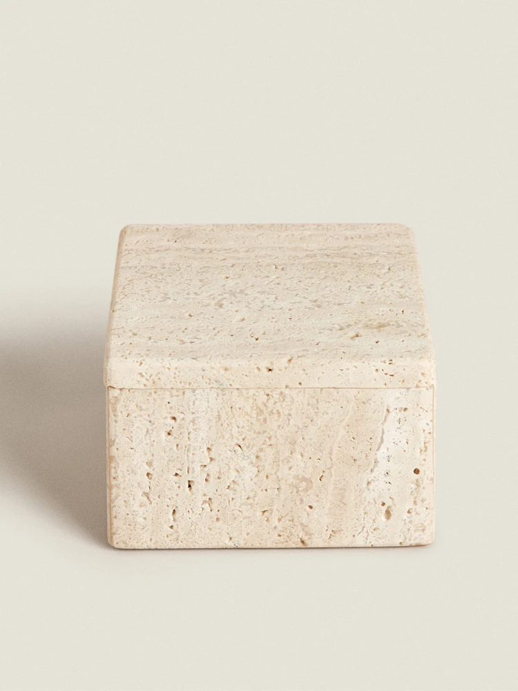Travertine Storage Container f - đánh giá và giá Bath Salts Jar