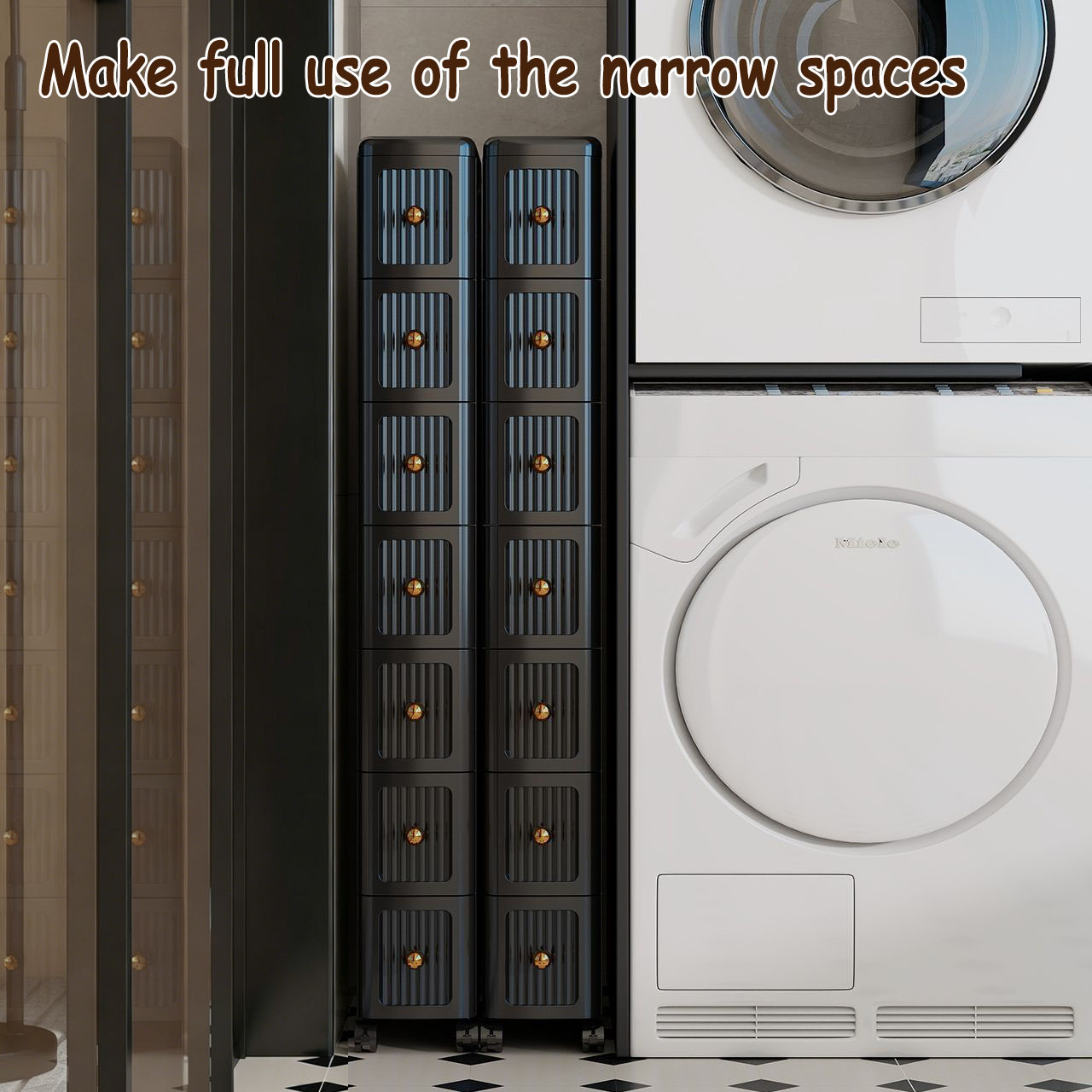 15CM Narrow Gap Drawer Storage - đánh giá và giá Home Goods Bathroom Storage