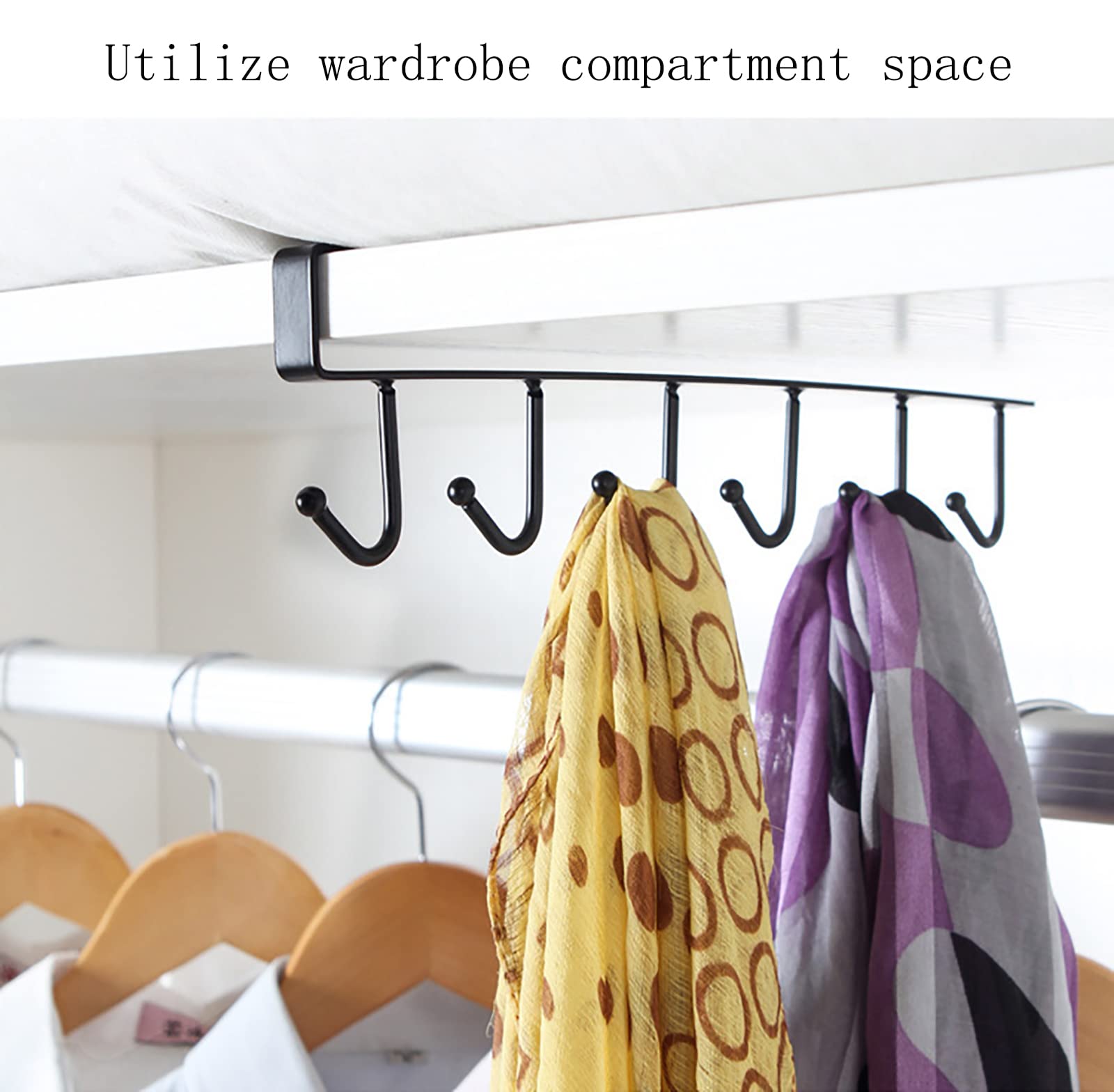 1/2/3PC 6 Hooks Kitchen Cabine - đánh giá và giá Home Goods Bathroom Storage
