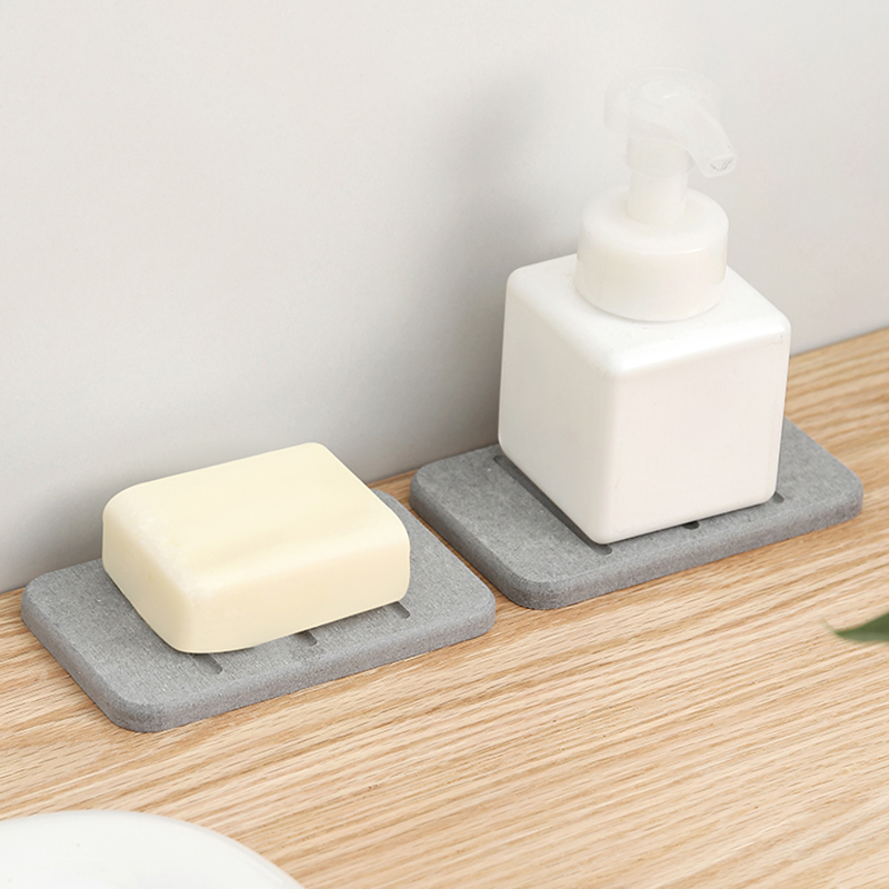 Diatom Mud Soap Dish Quick-Dry - đánh giá và giá Home Bathroom Mats