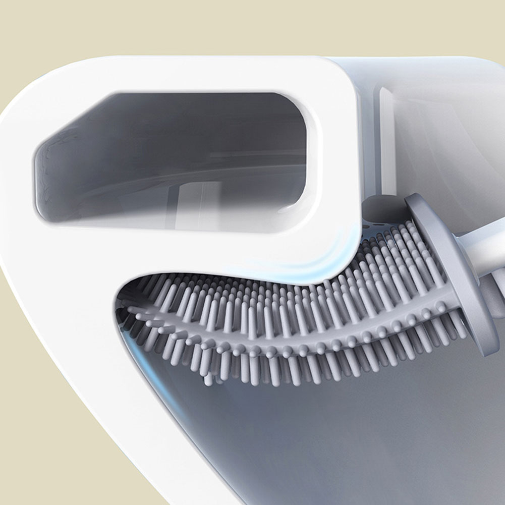 Silicone Toilet Brush With Hol - đánh giá và giá Home Bathroom Gadgets
