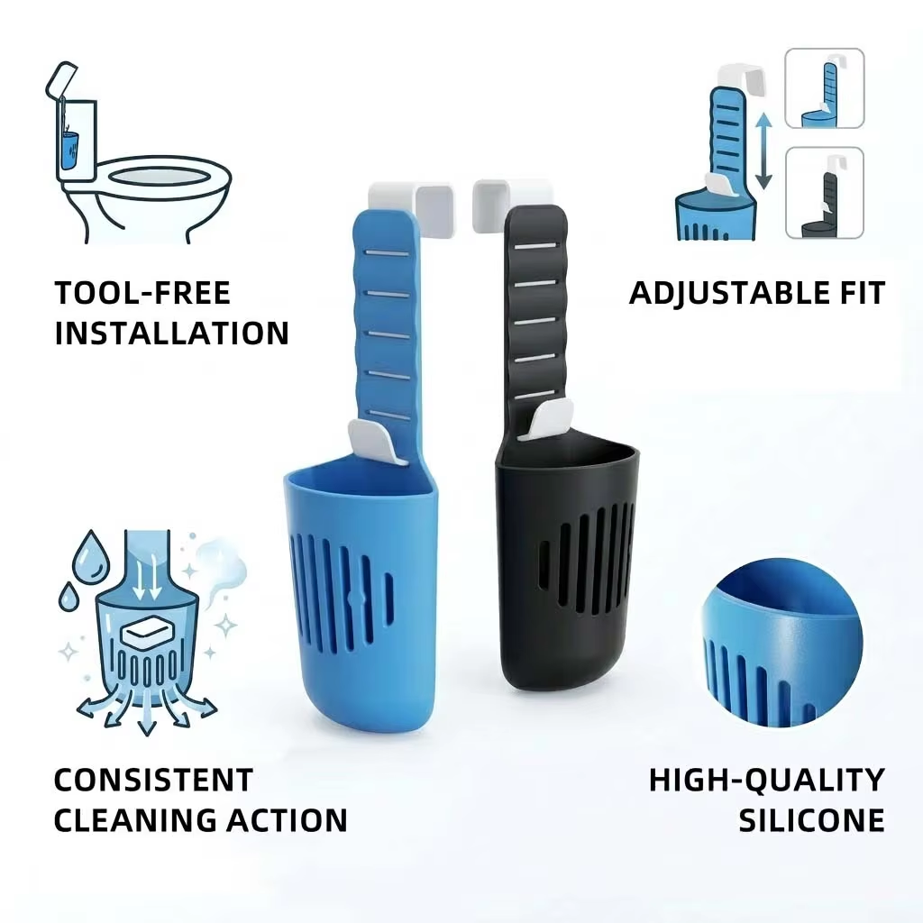 Silicone Toilet Tank Cleaning  - đánh giá và giá Home Bathroom Gadgets