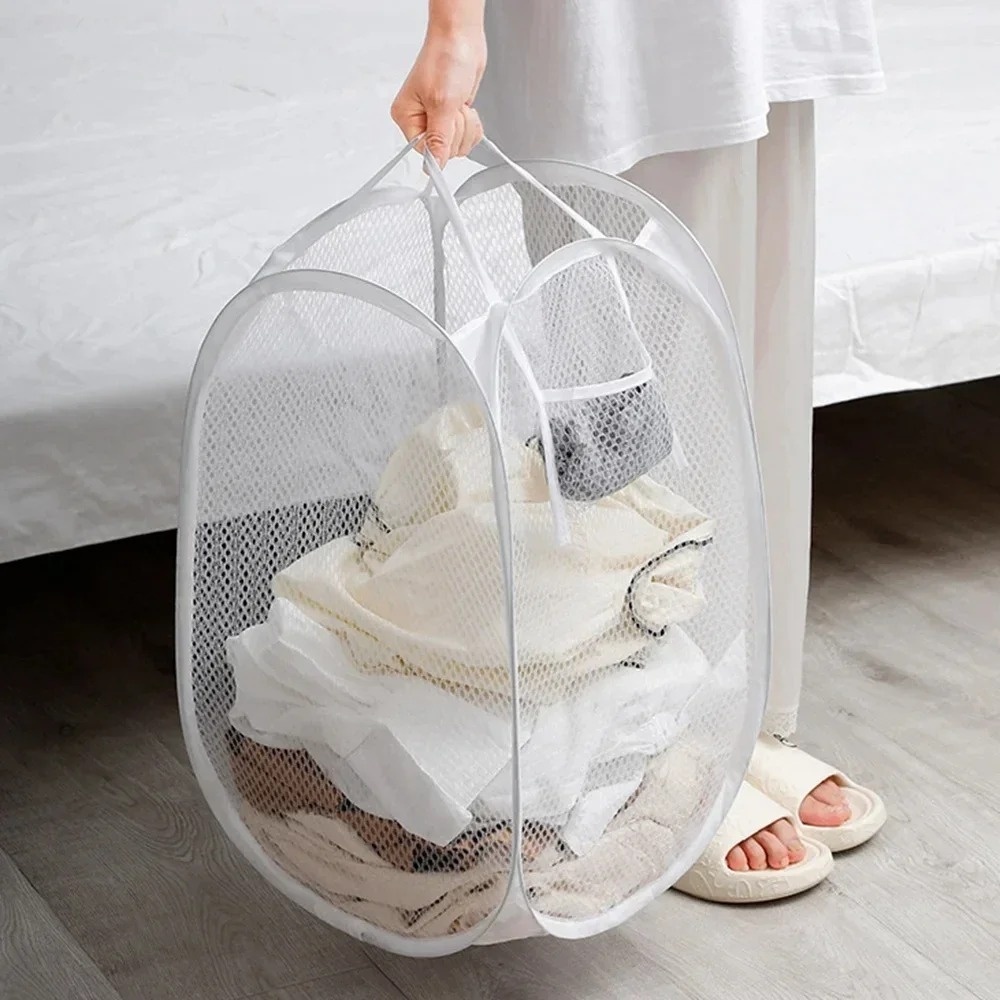 Foldable Pop-up Mesh Laundry B - đánh giá và giá Home Goods Bathroom Storage