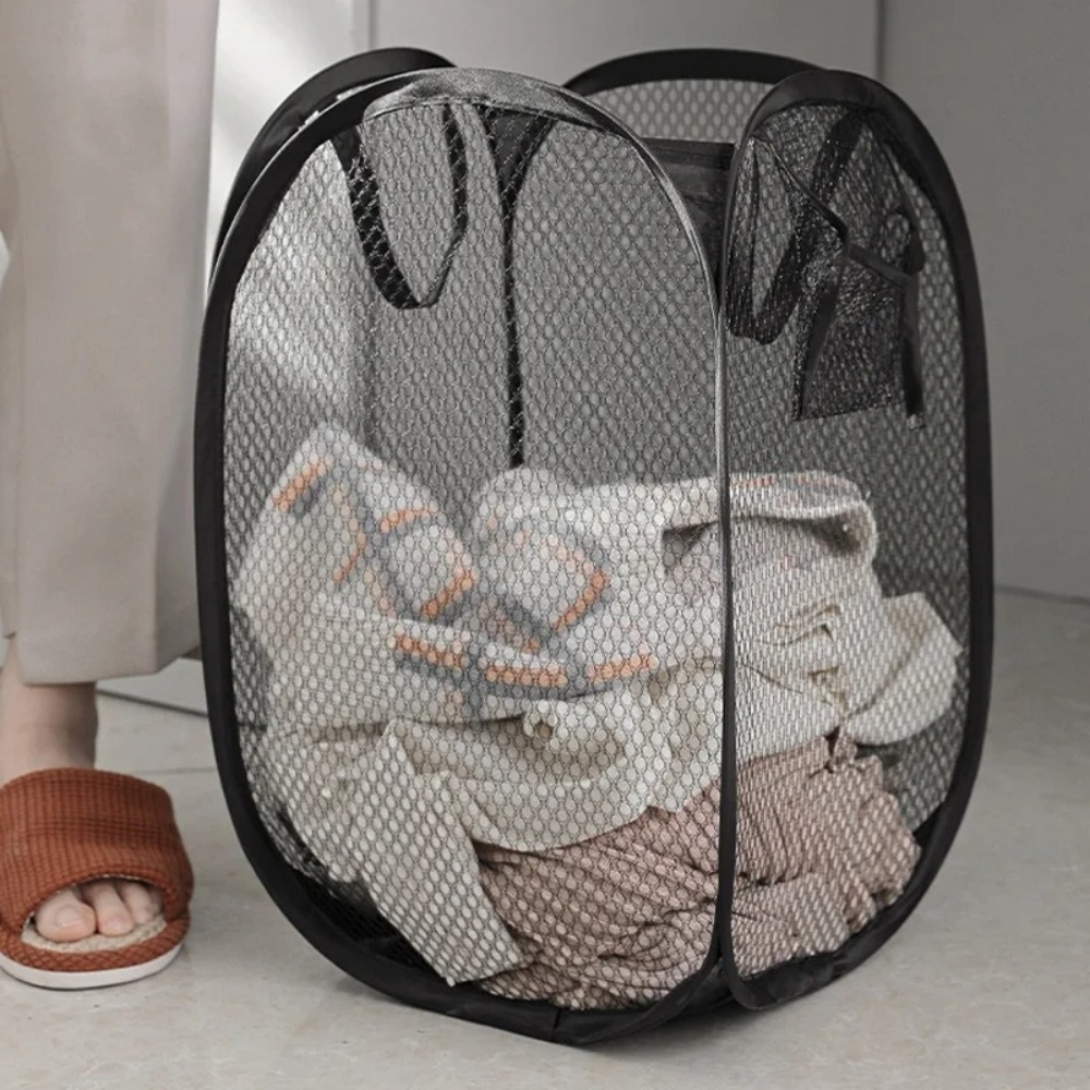 Foldable Pop-up Mesh Laundry B - đánh giá và giá Home Goods Bathroom Storage