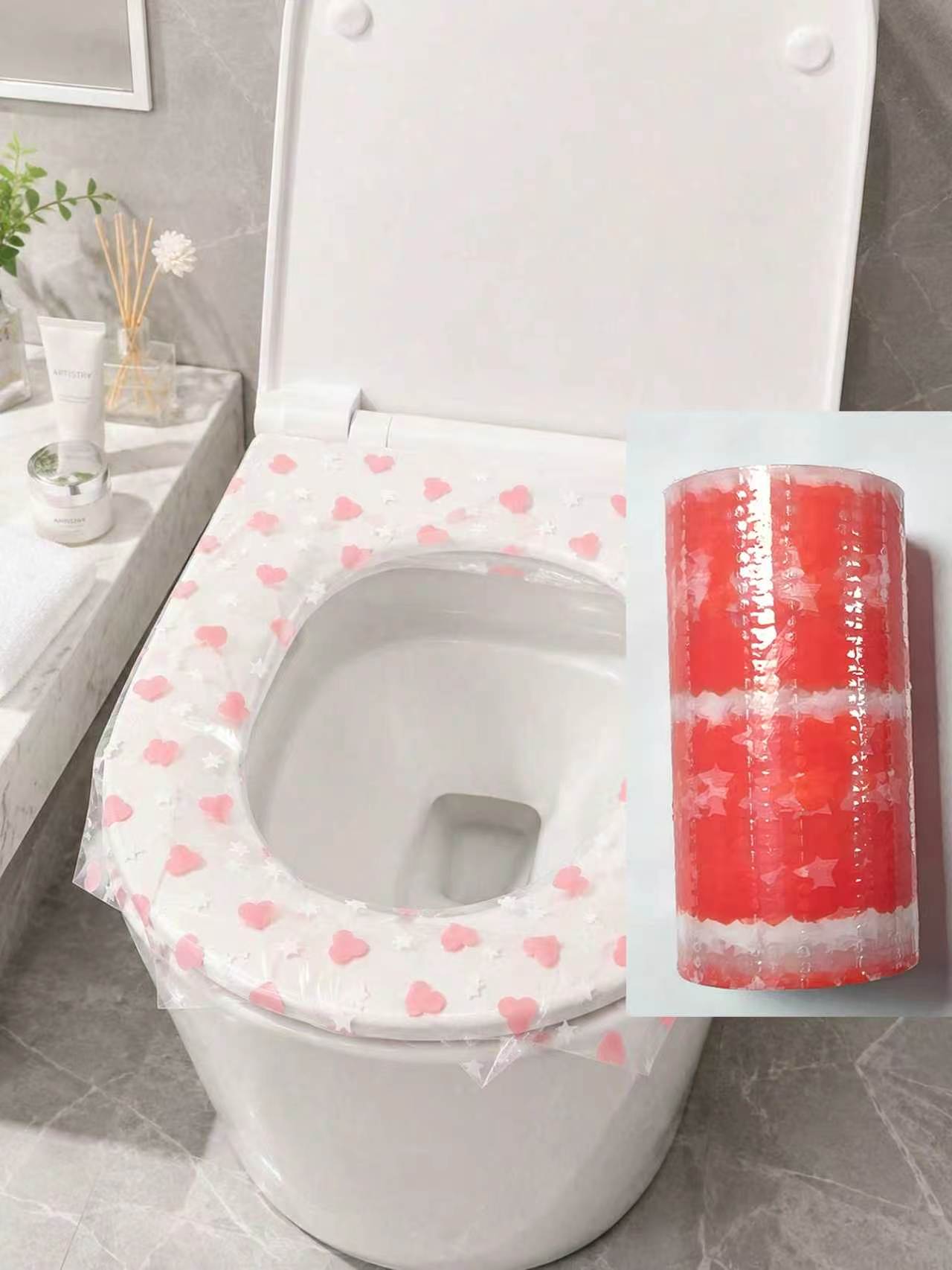 133pcs/roll disposable toilet  - đánh giá và giá Home Bathroom Accessories