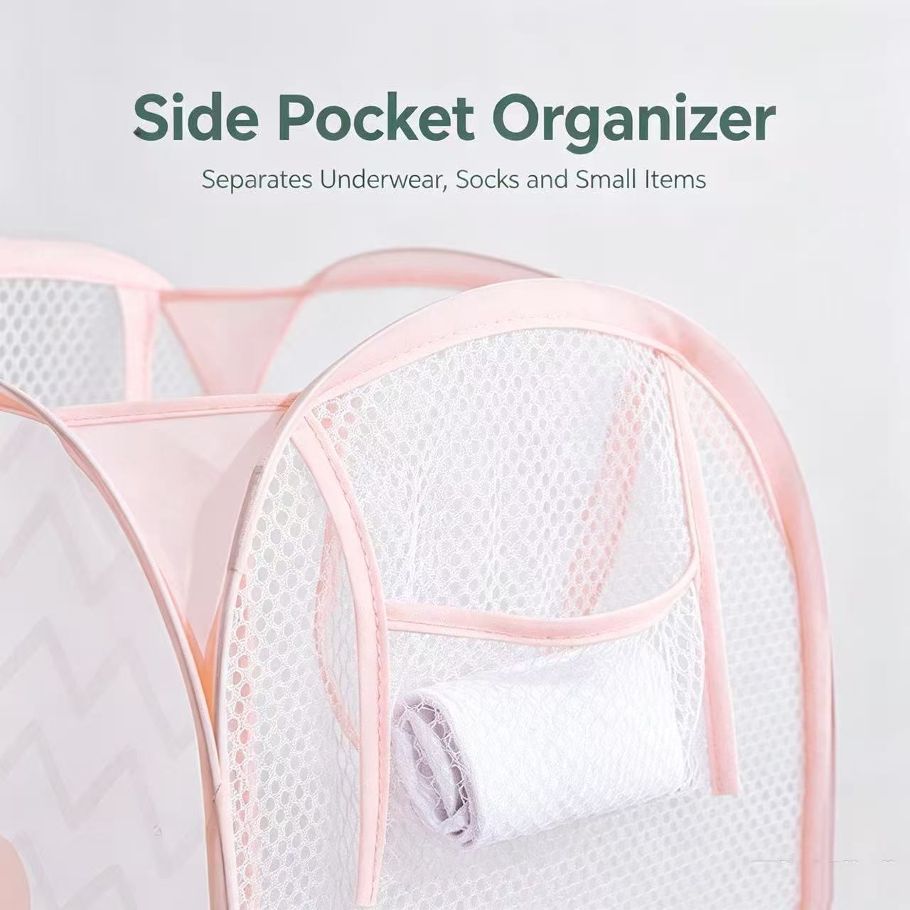 Foldable Mesh Laundry Basket,  - đánh giá và giá Home Goods Bathroom Storage