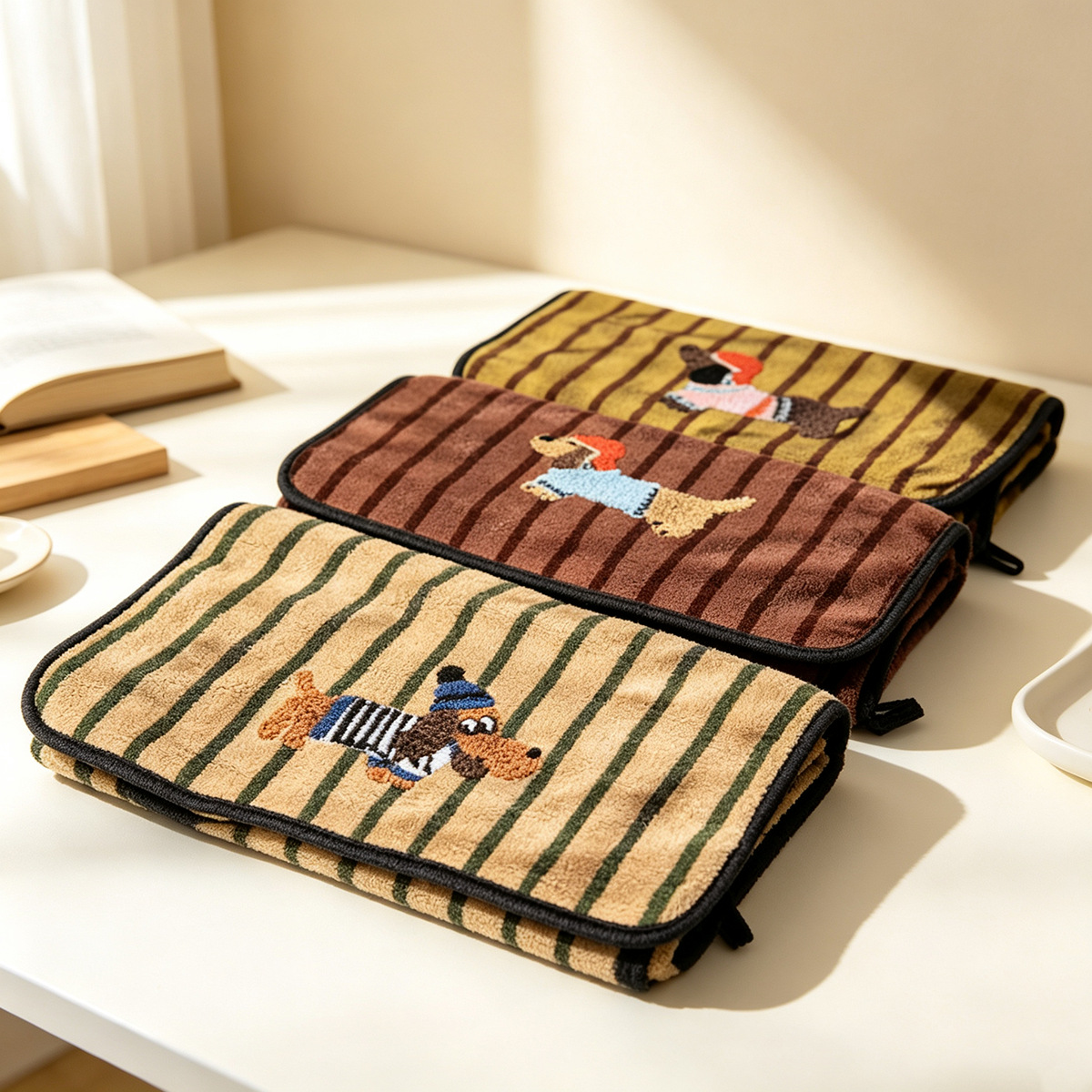2pcs/Set  Coral Fleece Towel D - đánh giá và giá Home Goods Bathroom Sets
