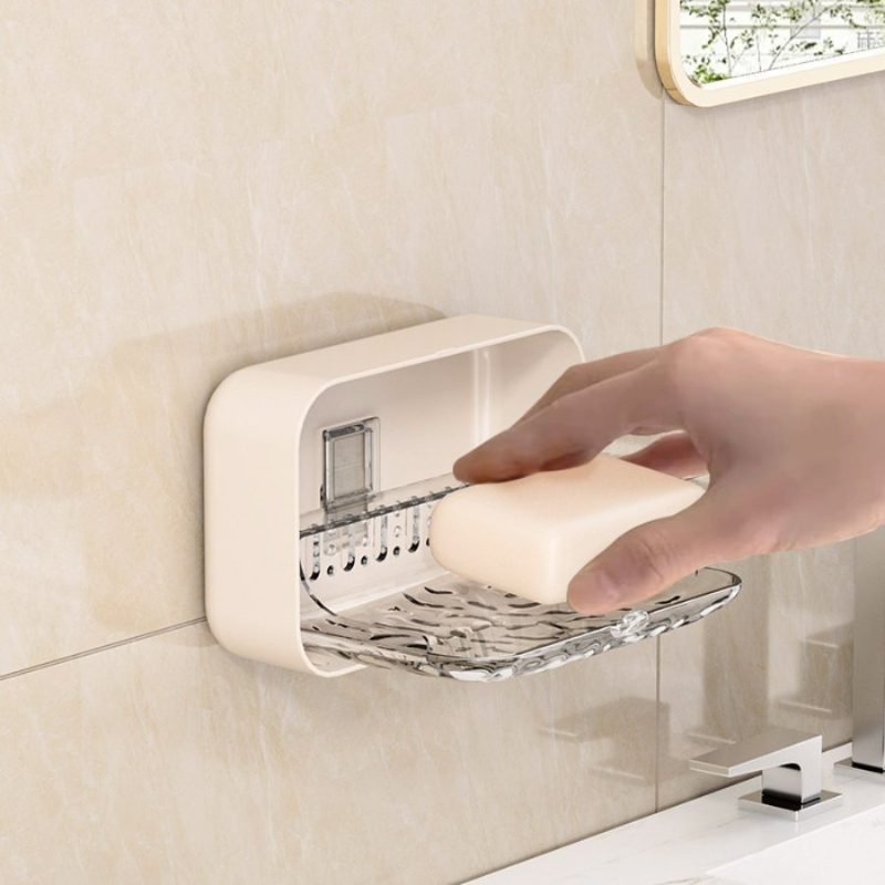 Wall Mount Soap Dish No Drill  - đánh giá và giá Home Goods Bathroom Storage