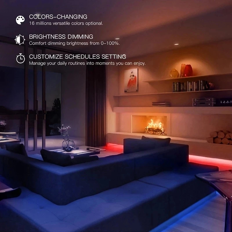 Global version Yeelight LED Sm - đánh giá và giá Yeelight Light Lightstrip