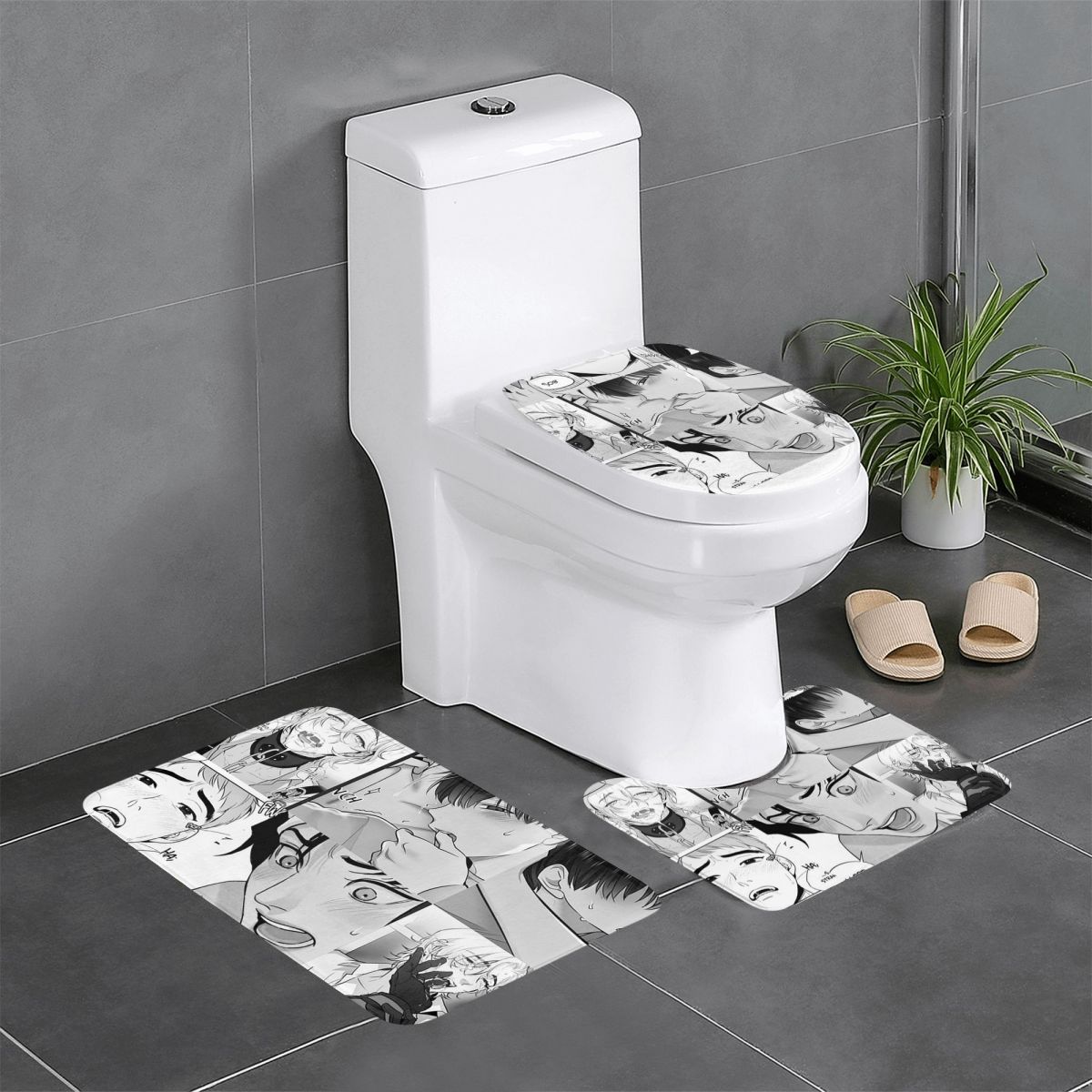 The Good Yaoi Boys 3 Pcs Bath  - đánh giá và giá Home Goods Bathroom Sets