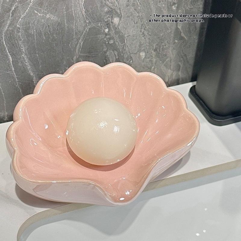 1/2Pcs Shell Shape Drain Soap  - đánh giá và giá Home Bathroom Accessories