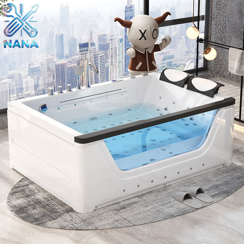 2 Person Acrylic Jacuzzi Hot T - đánh giá và giá Home Bathroom Jacuzzi Tub