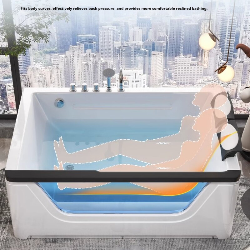 2 Person Acrylic Jacuzzi Hot T - đánh giá và giá Home Bathroom Jacuzzi Tub