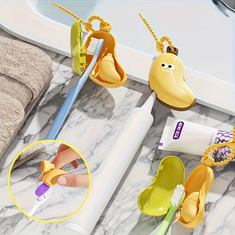 Cute Banana Toothbrush Holder  - đánh giá và giá Home Goods Bathroom Storage