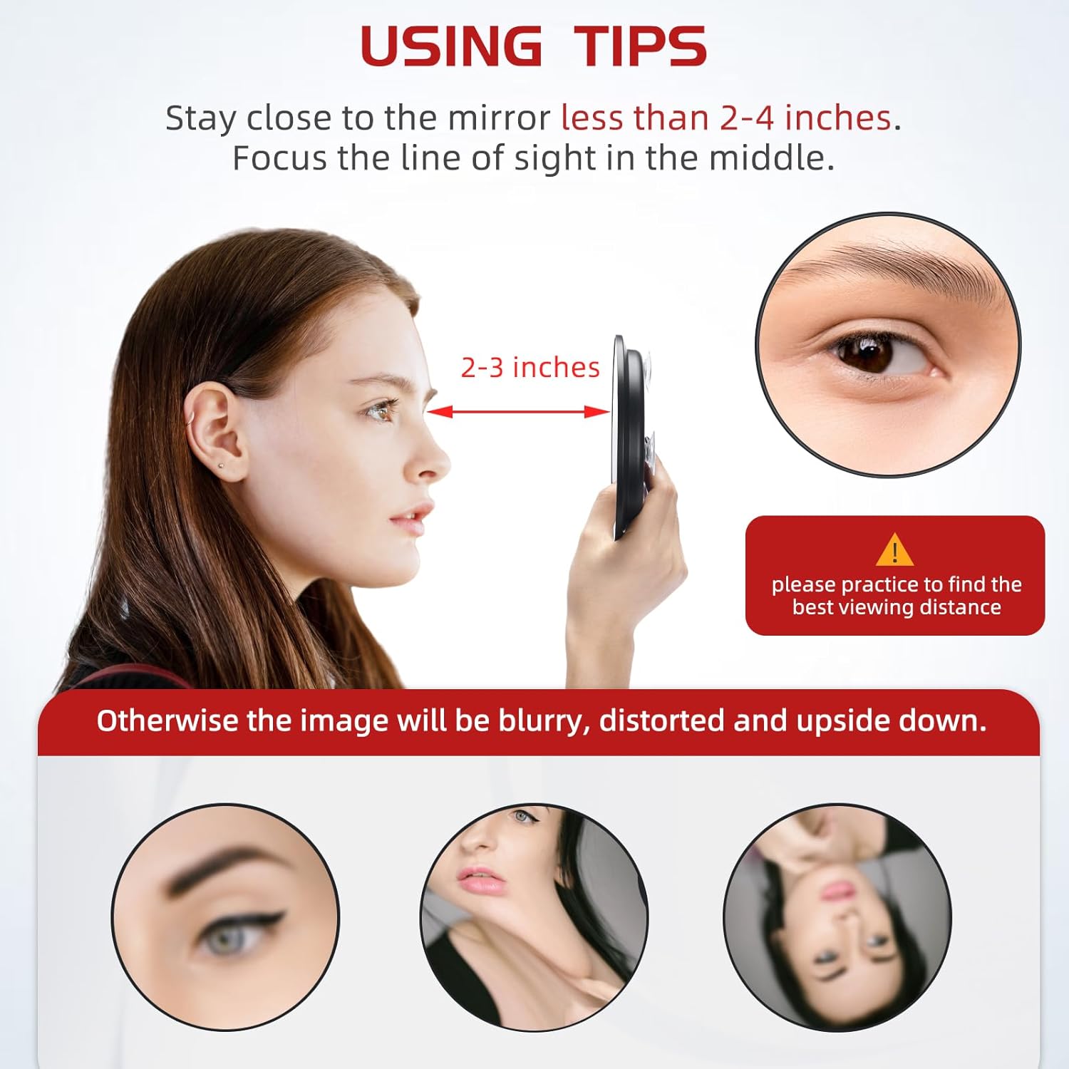 10X Magnifying Makeup Mirror w - đánh giá và giá Home Theater Bathroom