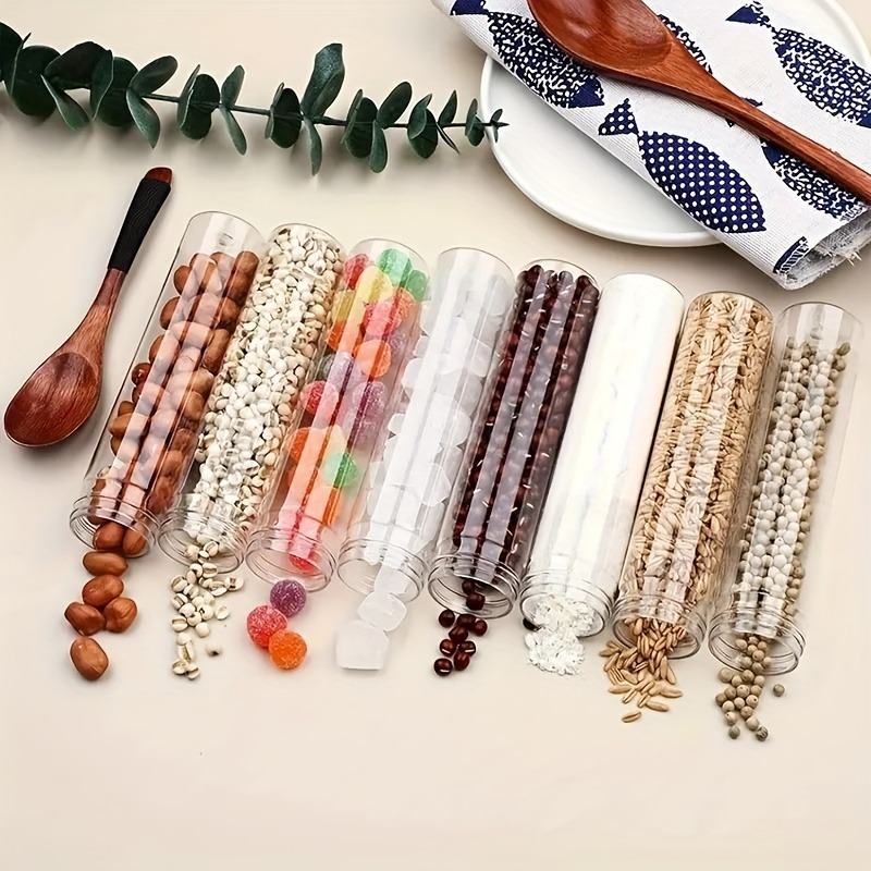 25pcs Plastic Transparent Tube - đánh giá và giá Bath Salts Jar