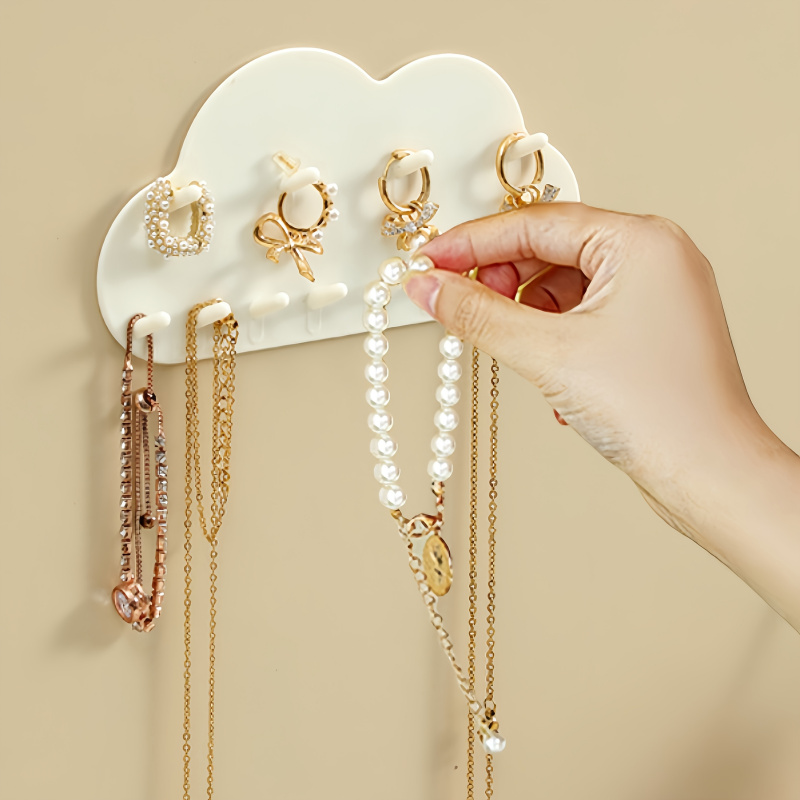 Cloud-Shaped Wall-Mounted Jewe - đánh giá và giá Home Goods Bathroom Storage